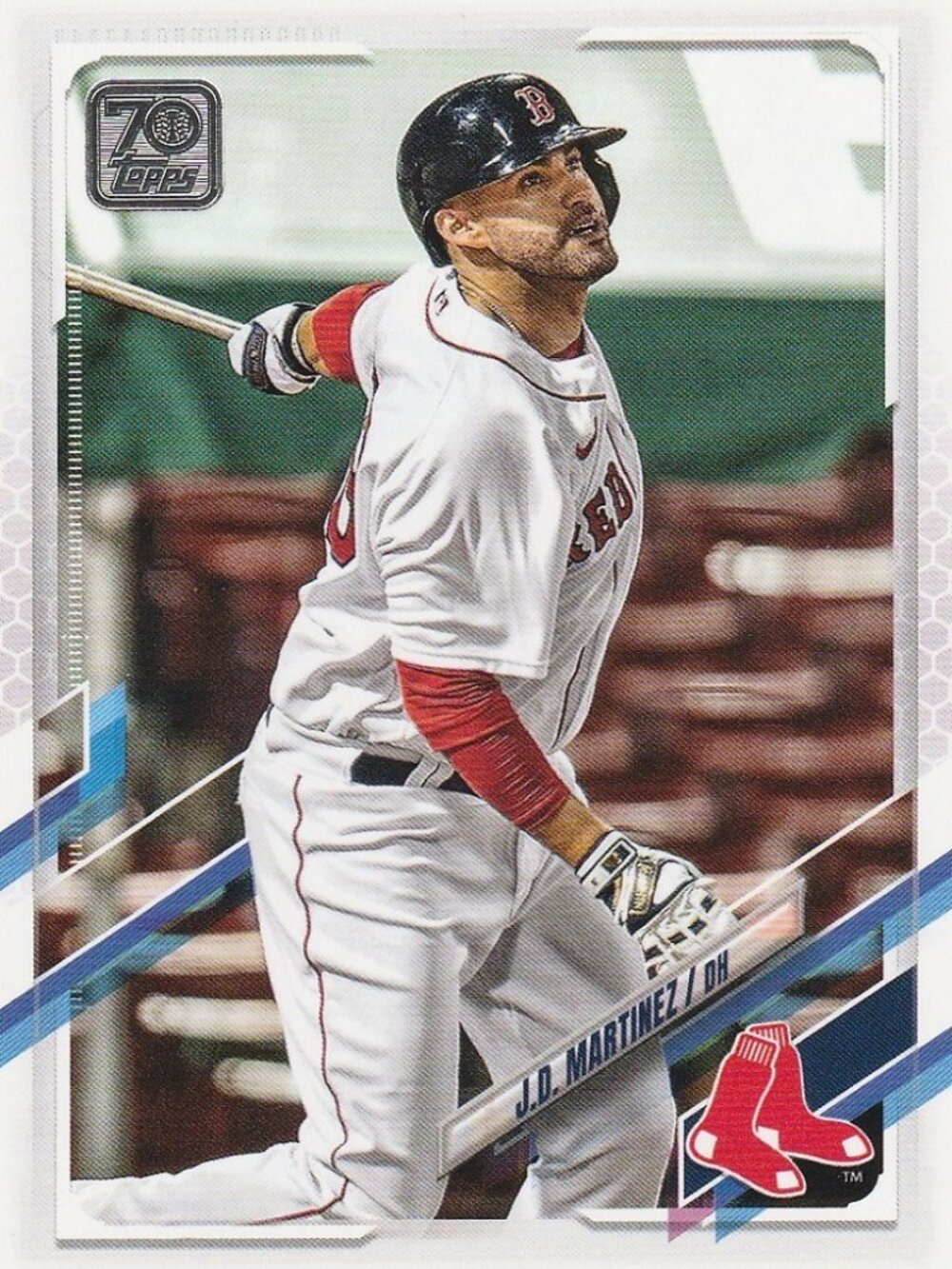 J.D. Martinez - 2021 Topps 70th Anniversary Series 1 Baseball Card